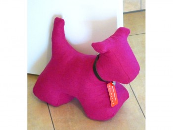 Türstopper Hund Größe XL - pink