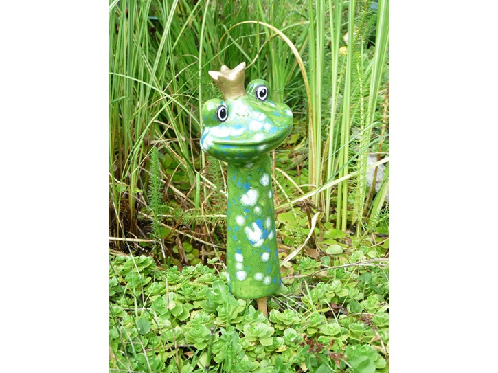 Gartenstecker Frochkönig - grün