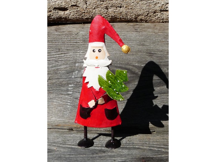 Santa aus Metall - Tannenbaum