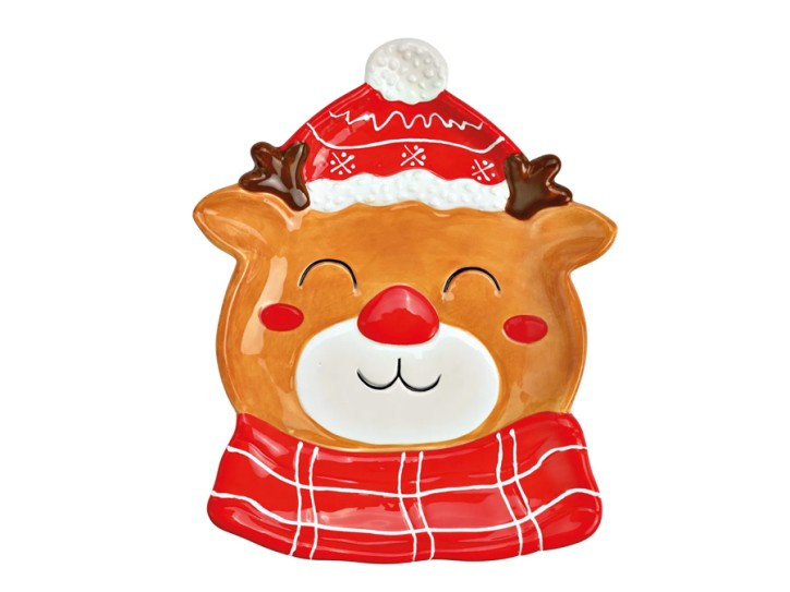 Plätzchenteller Rentier