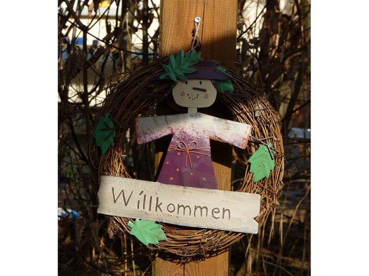 Türkranz Vogelscheuche Türkranz Vogelscheuche