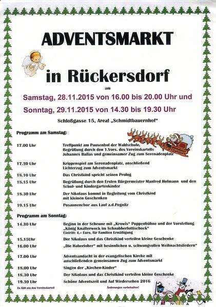 Rückersdorfer Adventsmarkt