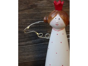 süßer Engel mit LED Beleuchtung - groß