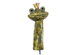 Gartenstecker Frochkönig - moosgrün
