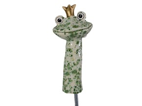Froschkönig - weiss-grrün