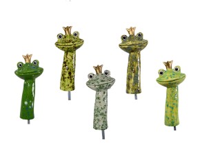 Gartenstecker Frochkönig - moosgrün