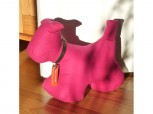 Türstopper Hund Größe XL - pink