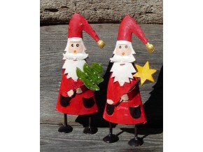 Santa aus Metall - Stern