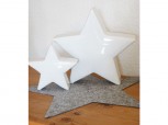 Stern weiß - klein