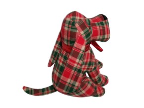 Türstopper Hund - kariert